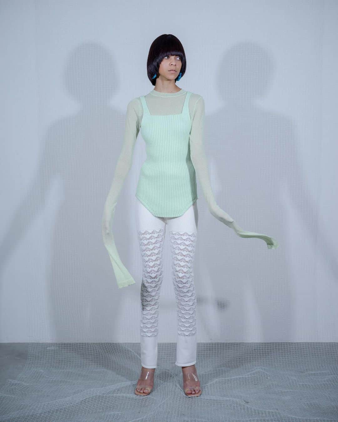 TANさんのインスタグラム写真 - (TANInstagram)「TAN 2023 Spring Summer Photographer @kiyotakahamamura  Hair @yukoaoi  Make @tamayoyamamoto  Model @venuzleenda」3月31日 13時00分 - tan_official_jp