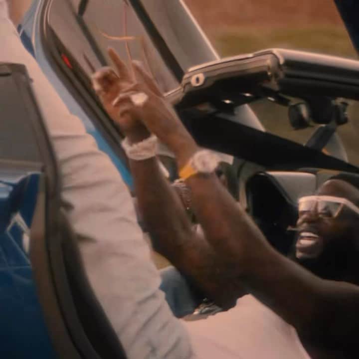 グッチ・メインのインスタグラム：「To all my day 1 Gucci fans #06Guccivideo Ft @dababy and @21savage out now link in bio #1017Mafia 🥶🥶🥶」