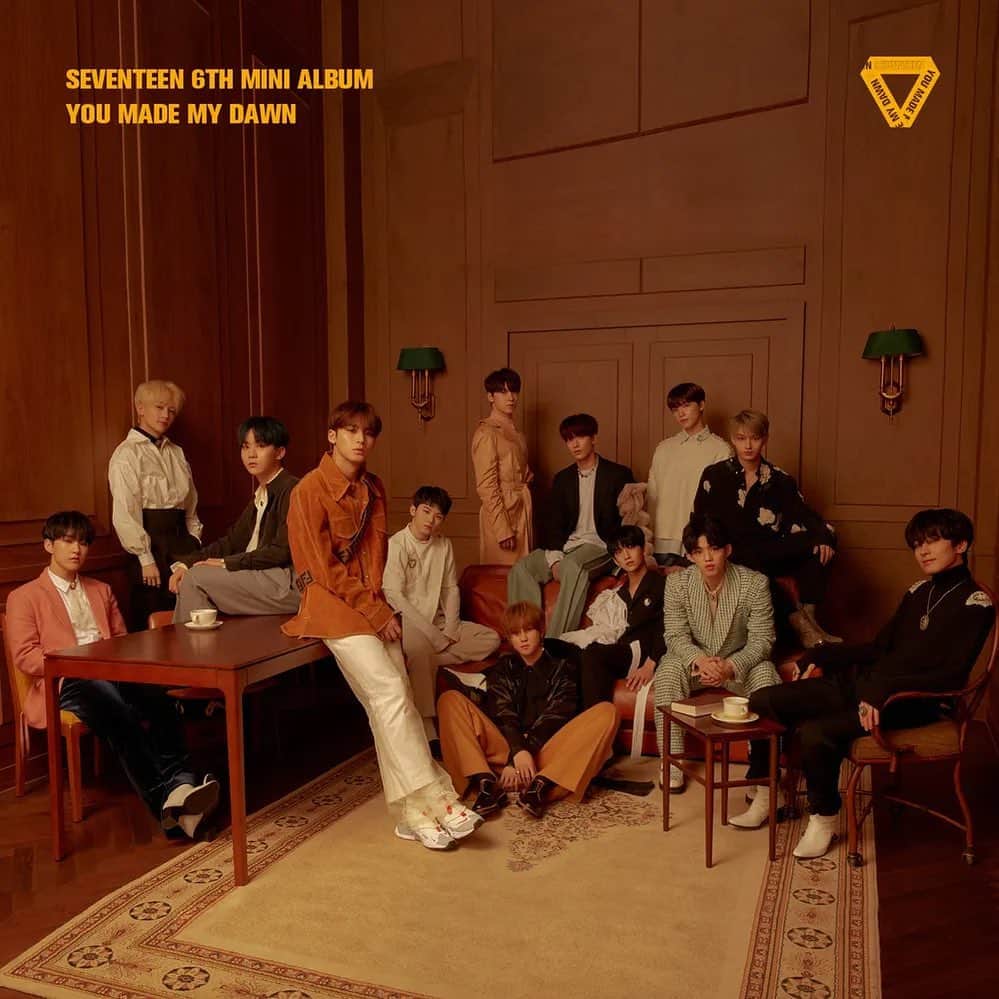 ウジのインスタグラム：「SEVENTEEN 6th Mini Album 'YOU MADE MY DAWN'  1. Good to Me 작사 작곡 2. Home 작사 작곡 3. 포옹 작사 작곡 6. 숨이 차 작사 작곡」