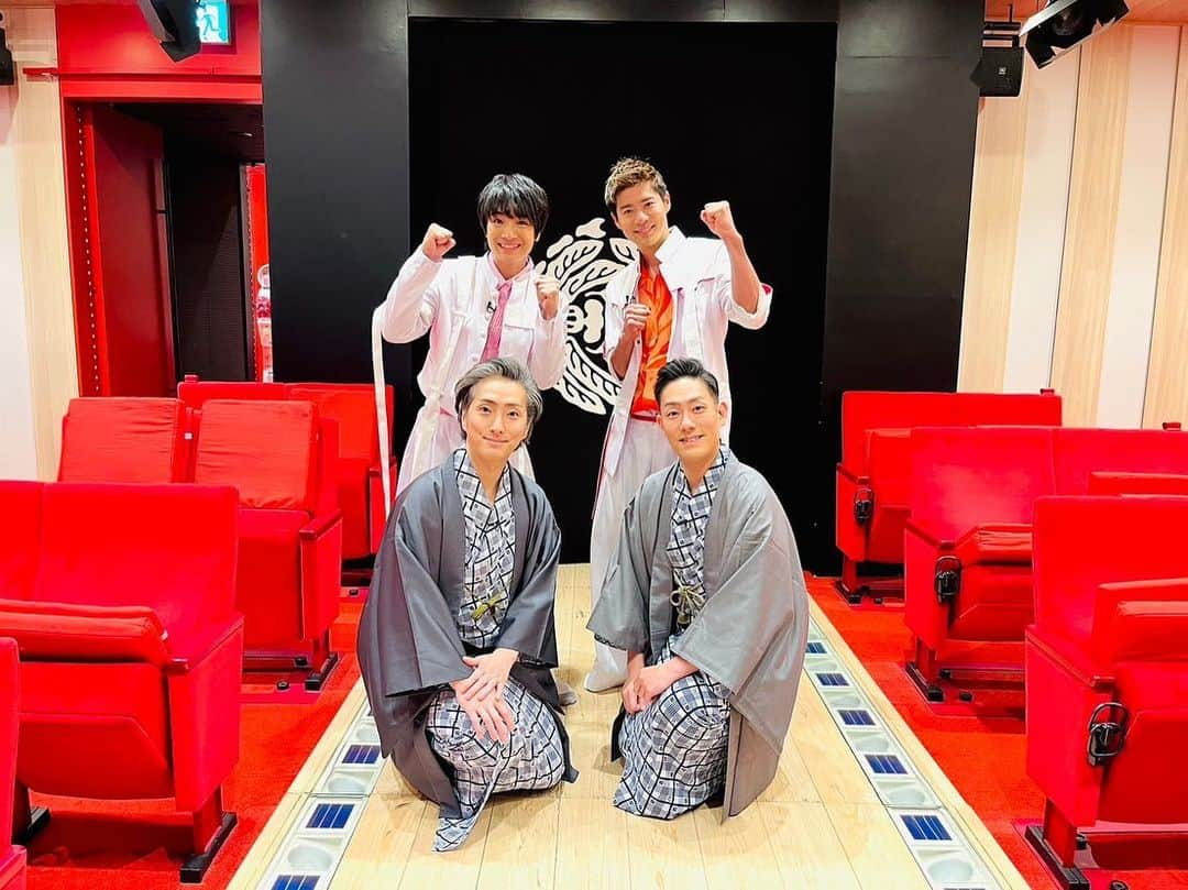 BOYS AND MENさんのインスタグラム写真 - (BOYS AND MENInstagram)「御園座にて！ 4月1日から開幕される 【#陽春花形歌舞伎】に出演の中村勘九郎さんと中村七之助さんにボイメン辻本達規と本田剛文が、お話を伺いに行きました‼️ その模様も後日皆様にお届け致しますのでどうぞお楽しみに🎭  一緒にお写真の様子も📸✨  #boysandmen  #ボイメン  #辻本達規  #本田剛文  #中村勘九郎 さん #中村七之助 さん #御園座」3月31日 14時48分 - boysandmen_official