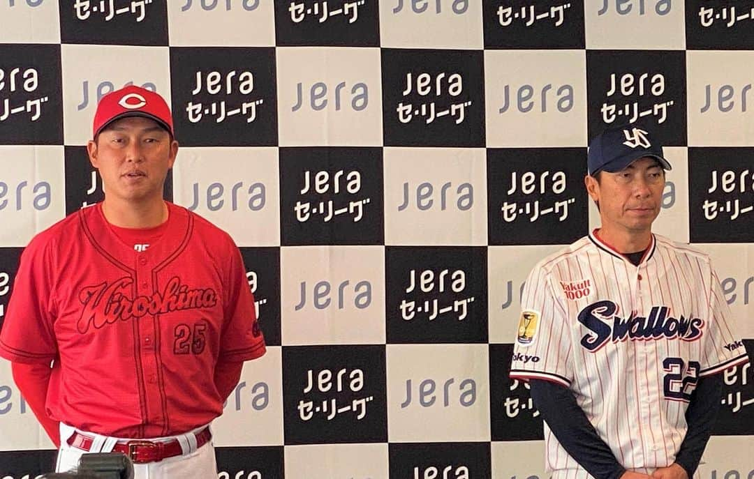 新井貴浩のインスタグラム：「開幕  #プロ野球 #開幕 #ヤクルトスワローズ #神宮球場 #広島 #広島東洋カープ #がががががむしゃら #明るく厳しく #感謝 #新井貴浩」