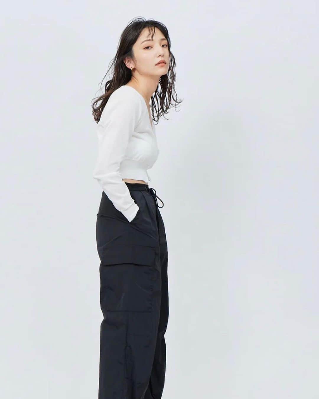 倉本知尋のインスタグラム：「@nodas_official   🤍🫧🤍🫧🤍🫧  @aki__ishibashi」