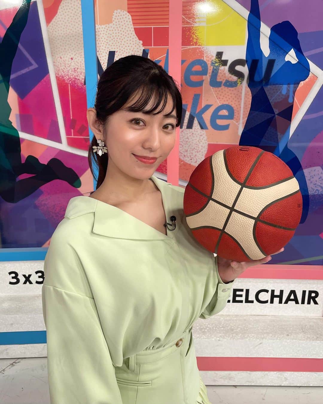 のインスタグラム：「🏀  #熱血バスケ 今日の放送は深夜0：00〜です🔥 いつもと時間が違うのでお間違えのないように☺️」