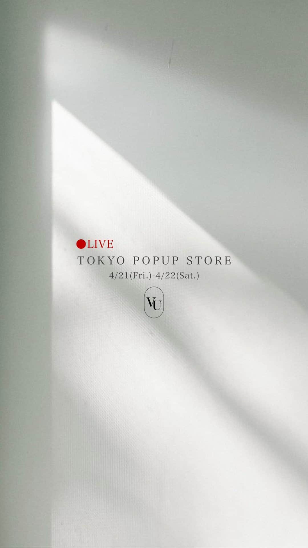 Vannie Officialのインスタグラム：「TOKYO POPUP お知らせ」