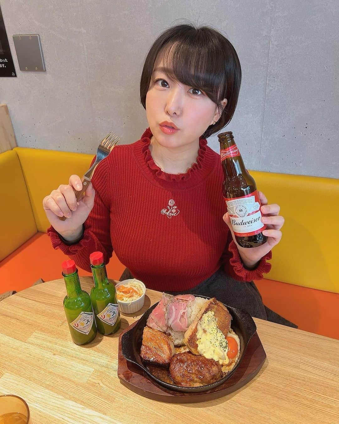 蒼井まやさんのインスタグラム写真 - (蒼井まやInstagram)「. ビールとの相性も最高だったなぁ🍻 食べることは生きること。  🔴鉄皿肉飯 ハチリキ ✔️早稲田駅 徒歩3分  #新宿グルメ #西早稲田グルメ #西早稲田ランチ #新宿ハンバーグ #早稲田グルメ #新宿区グルメ #早稲田ランチ #早稲田ディナー #高田馬場ランチ #高田馬場グルメ #高田馬場ハンバーグ #都内ランチ #東京ランチ #がっつりランチ #ガッツリランチ #肉ランチ #肉好きな人と繋がりたい #肉スタグラム #肉食べたい #肉食女子 #肉が好き #鉄板料理 #鉄板ハンバーグ #ハンバーグ #ハンバーグランチ #japan #japanesegirl #japanesefood #japanesegourmet #teppangrill」3月31日 18時53分 - mayayan_dayo