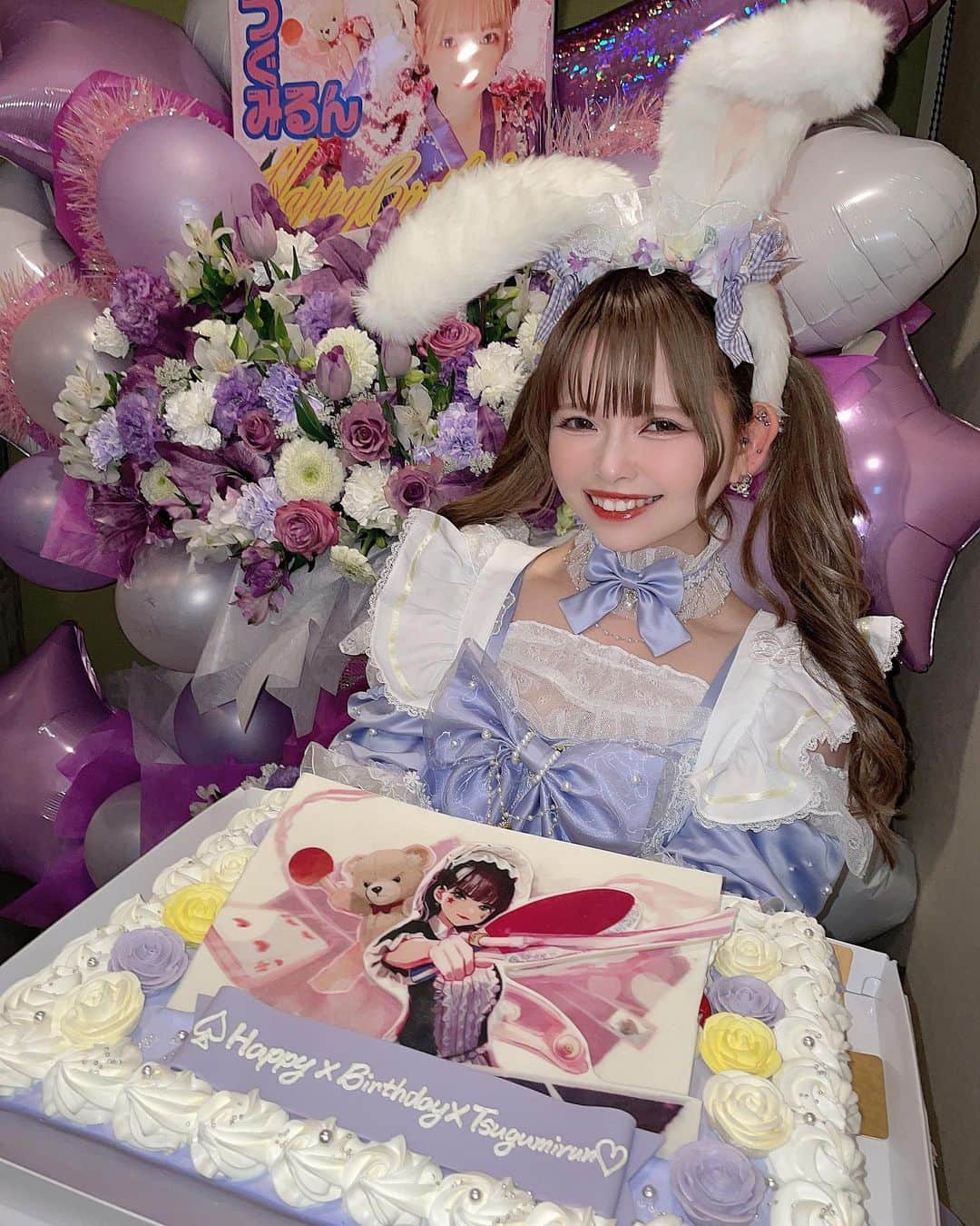 つぐみるんさんのインスタグラム写真 - (つぐみるんInstagram)「３月最後だね お誕生月おわっちゃう😗  かわいい衣装着させてもらえてうれしかったな🎶」3月31日 19時19分 - __315run