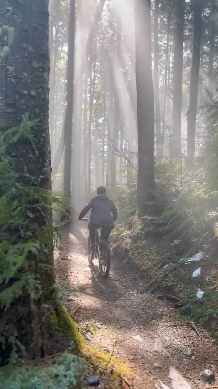 Smithのインスタグラム：「The best part about the climb is the serenity of nature around you...or the ride back down. It’s all in how you look at things.   📹: @fasttimesmtb」
