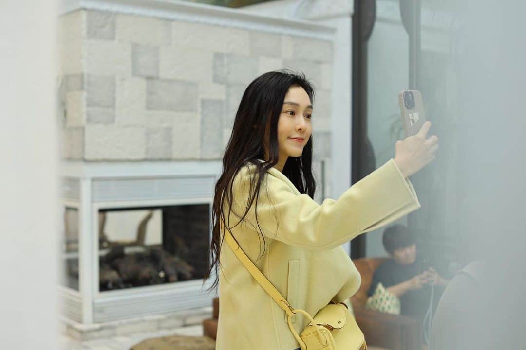 ファン・ウェイチーのインスタグラム：「💛💛💛」