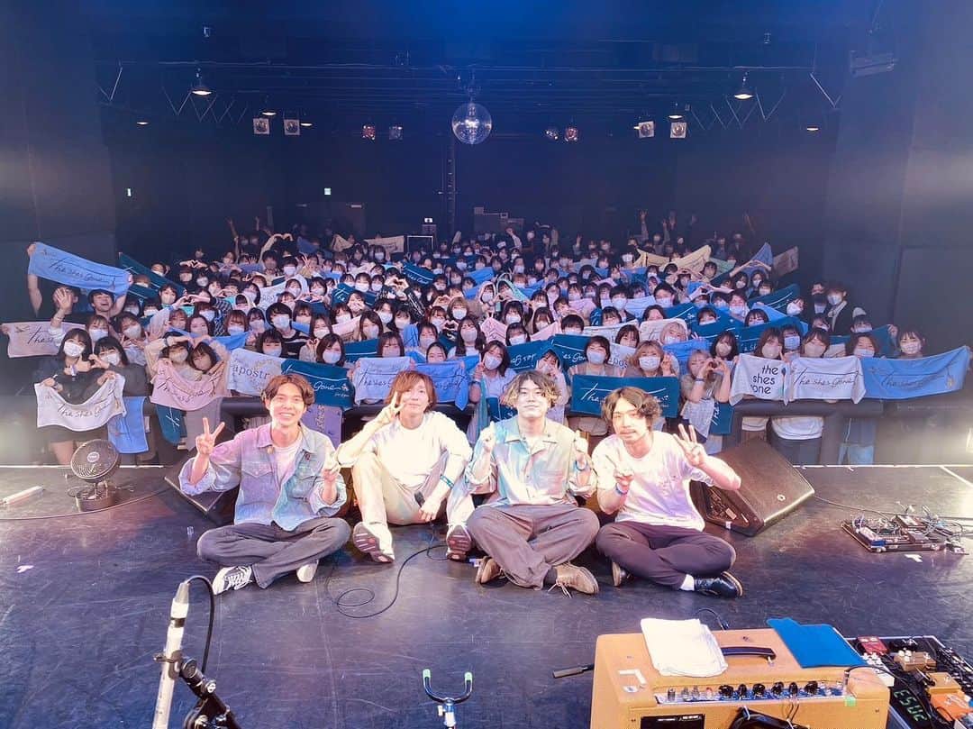 のインスタグラム：「2023.03.31 仙台Rensa  「PART OF YOUR HEART TOUR 2023」  ツアー4本目は仙台でした！ 序盤から盛り上がってくれて最高でした！ 仙台の表情たくさん観れて嬉しいです😊 次の仙台は6/29です！！待ってます！！！(Daishi)  #theshesgone #シズゴ #PARTOFYOURHEARTTOUR2023」