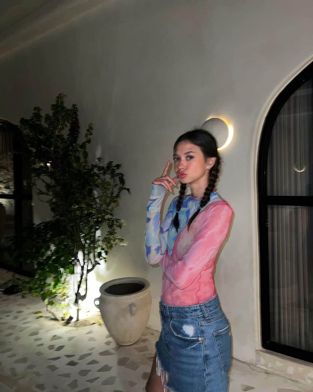 のインスタグラム：「Feel like a walking cotton candy」
