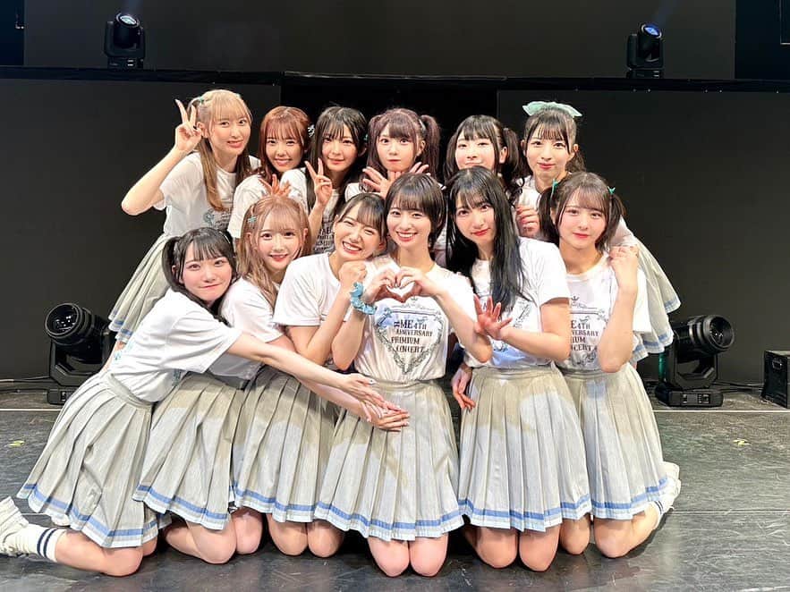 鈴木瞳美のインスタグラム：「❤︎  #ノイミー4周年コンサート ありがとうございました💎ﾞ  こんなにしあわせな空間があるなんて…！💭  アイドルで居られてよかった！ わたしいまとってもしあわせだよ！！  みんなの声が聞けてうれし過ぎたし 素敵なお知らせいっぱいだし なにより！しおりん、なつみん！ おかえりなさいだよ〜👶🏻  やっぱり12人のノイミーは最高に最強です❤︎」