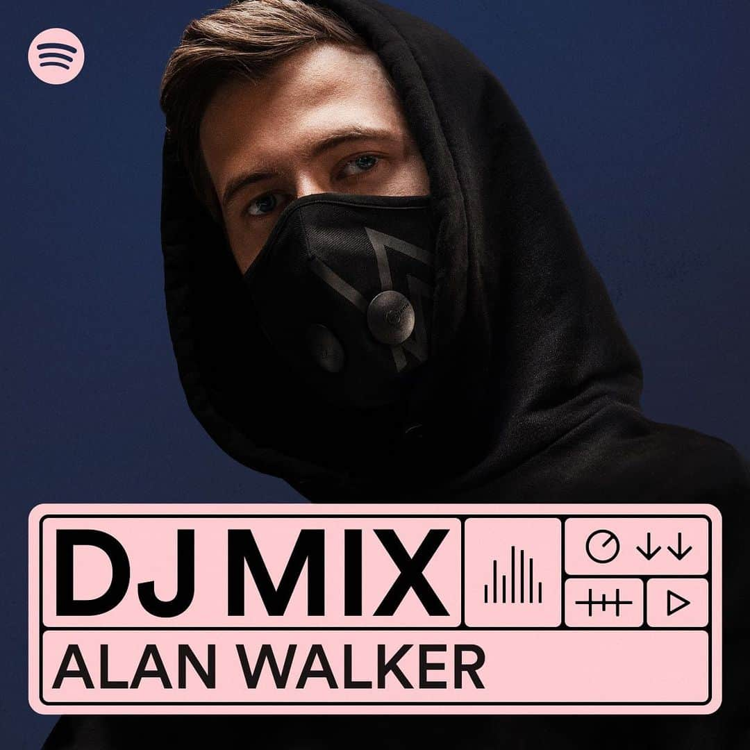 アラン・ウォーカーのインスタグラム：「"I’m extremely honored to share my official Spotify DJ Mix, a personal blend of my own material, favorite records, and even new talent. Don’t miss out!" /AW   🔥in bio.」