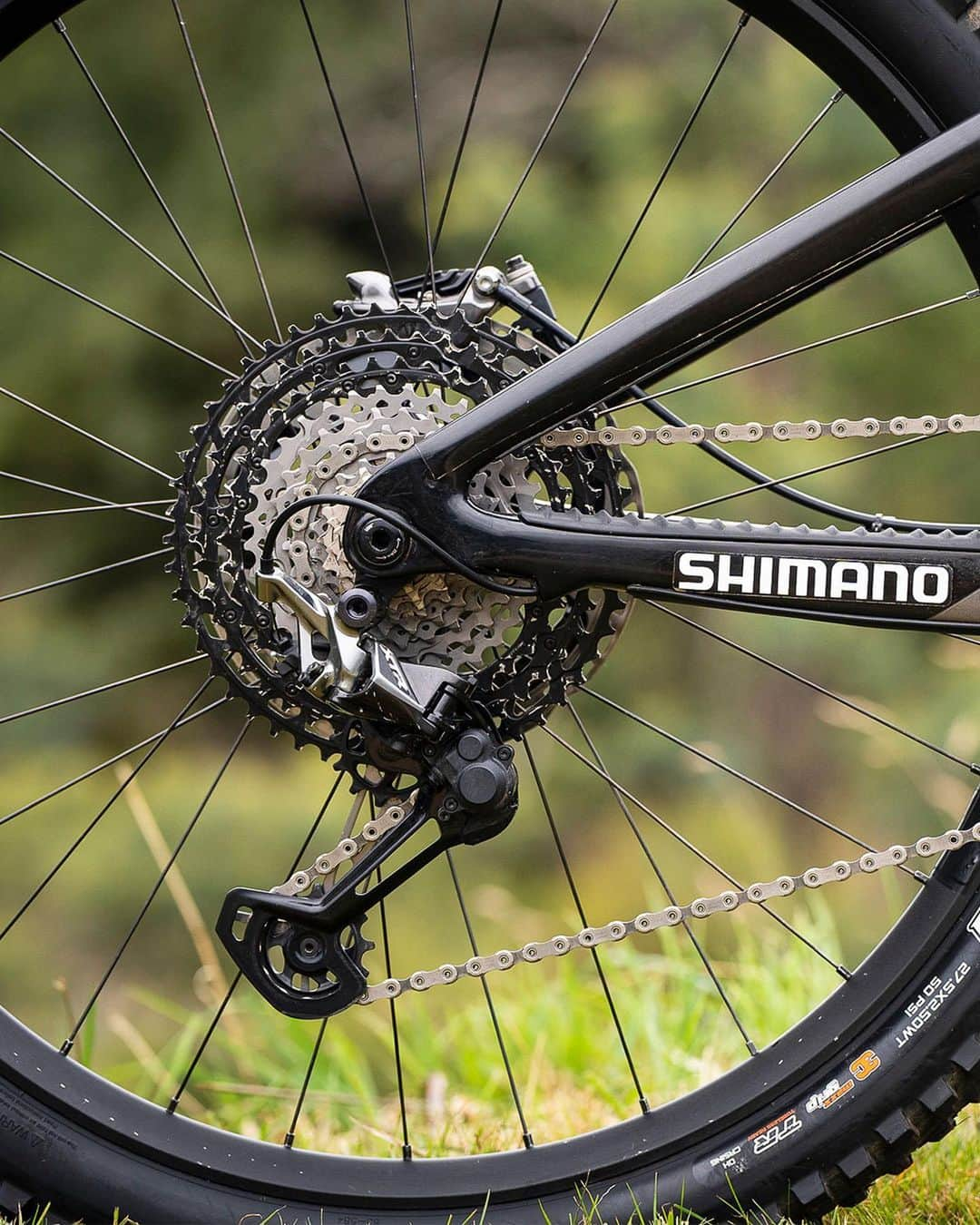 Shimanoのインスタグラム：「Check out the incredible ride of the @luke_ms1, winner of the opening round of the @uci_mtbworldseries in Maydena last weekend at his first Elite level enduro race.   @giantbicycles Reign Advanced Pro equipped with @PRO_bikegear cockpit and @ShimanoMTB drivetrain and brakes.   All set for the second round in Australia this weekend!  #ShimanoMTB #MakeYourMark @giantfactoryoffroadteam 📸 @kikeabelleiraphoto」