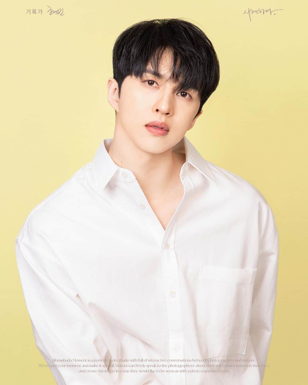 ケンのインスタグラム：「2023. 4. 1. Sat.  💛! KEN DO !T💛 New Profile 📸  #KEN #StarLightBabys #💛 @sihyunhada @recs_official @yhyebin」