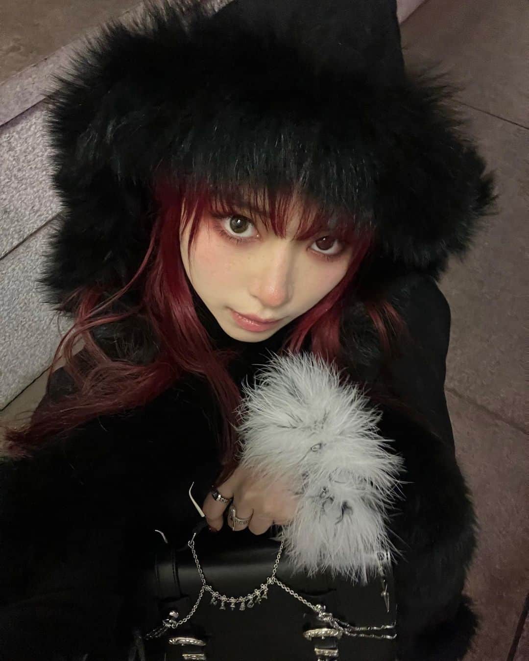 なつかのインスタグラム：「ffffake wings 𓆩♡𓆪」