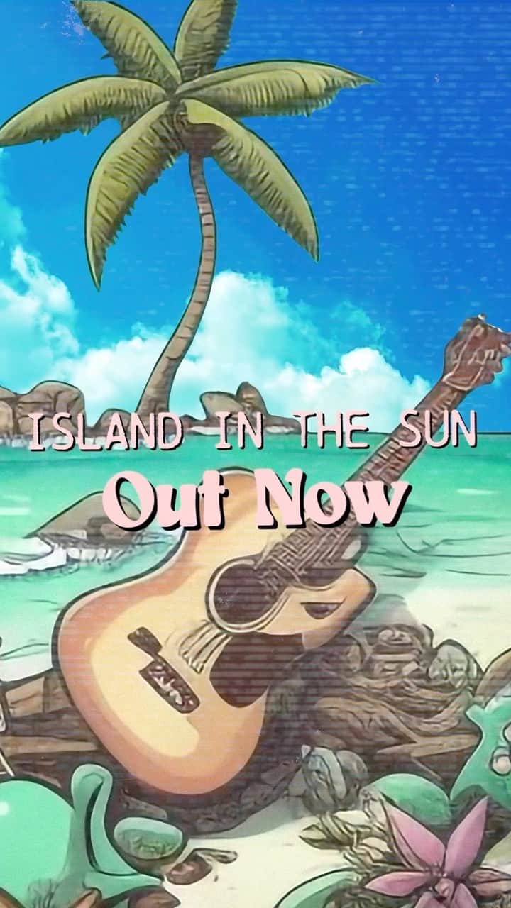 スモールプールズのインスタグラム：「‘Island In the Sun’ with our bffs @americanauthors is out now! 🏝️ let us know what you think of our spin on this @weezer classic ❤️」
