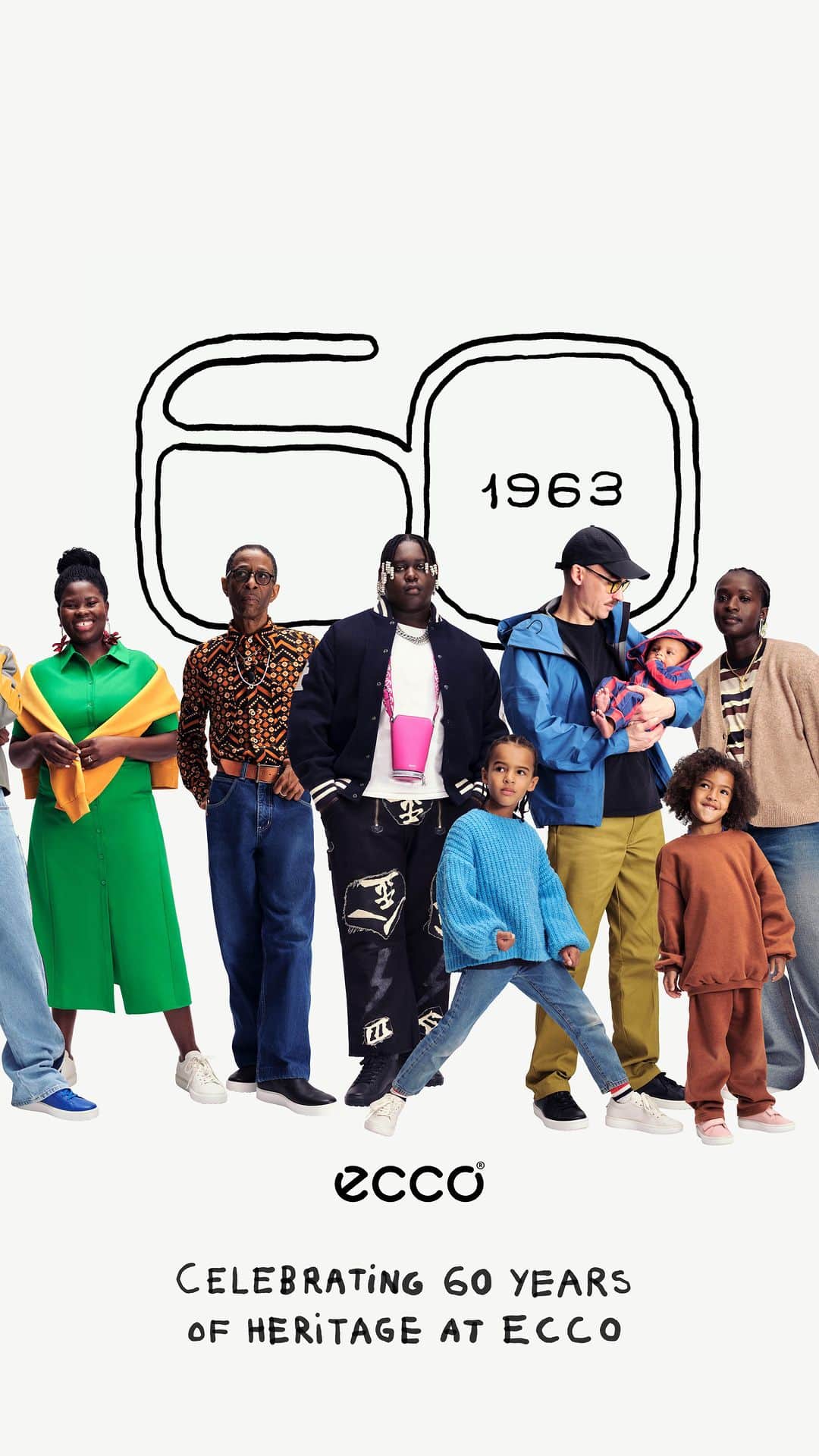 エコーのインスタグラム：「Designing for families since 1963. #ECCO」