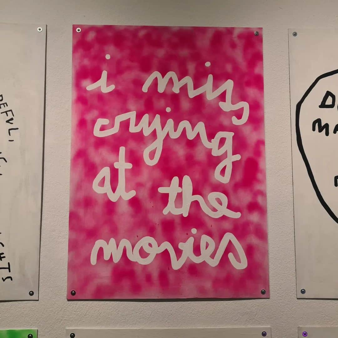 Ana Sofia Martinsさんのインスタグラム写真 - (Ana Sofia MartinsInstagram)「"The desperation of the desperate desperately despairing for this desperation to heal" - nova exposição de @wastedrita na @underdogs_gallery 🙋🏽‍♀️」4月1日 3時23分 - miss_ana_sofia