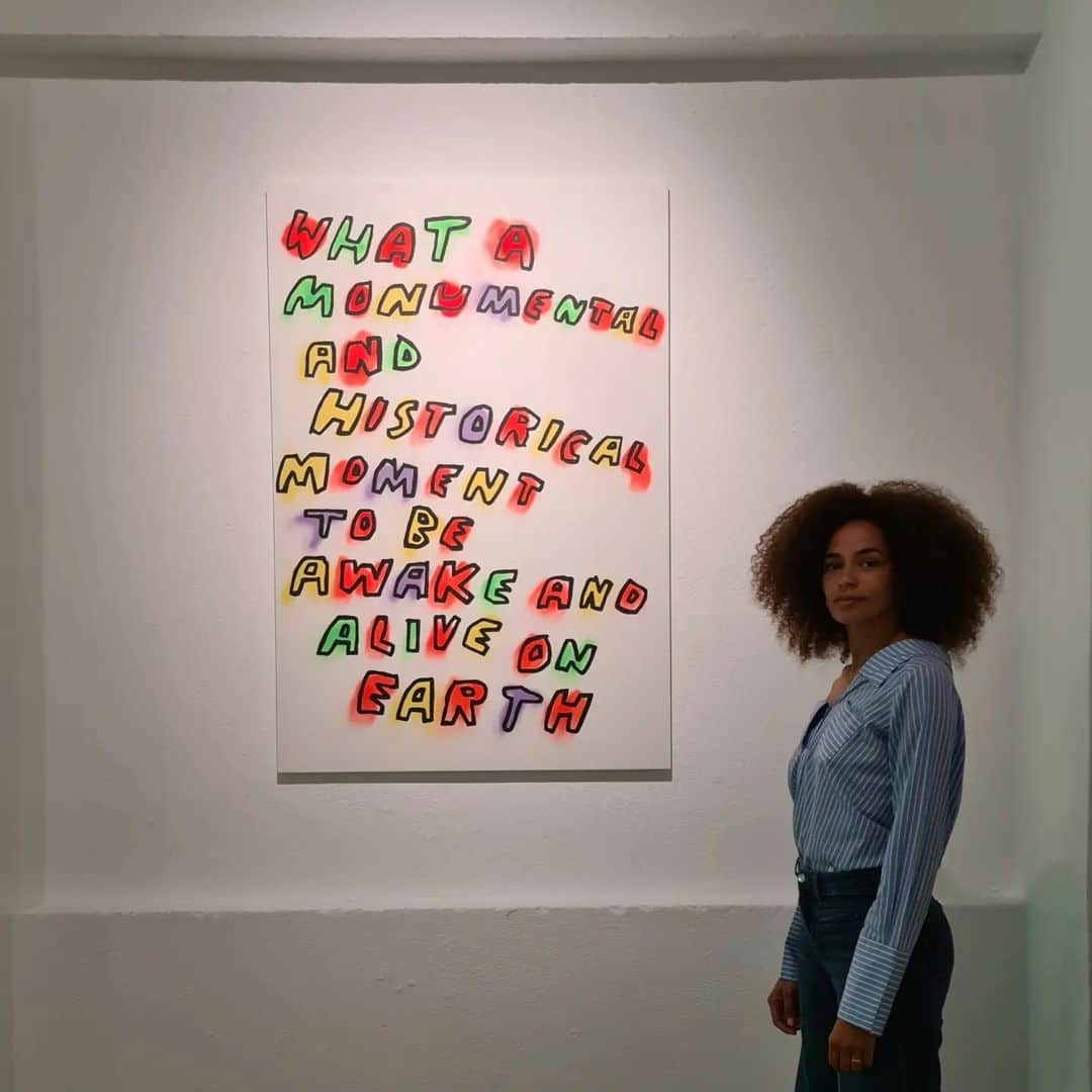 Ana Sofia Martinsさんのインスタグラム写真 - (Ana Sofia MartinsInstagram)「"The desperation of the desperate desperately despairing for this desperation to heal" - nova exposição de @wastedrita na @underdogs_gallery 🙋🏽‍♀️」4月1日 3時23分 - miss_ana_sofia