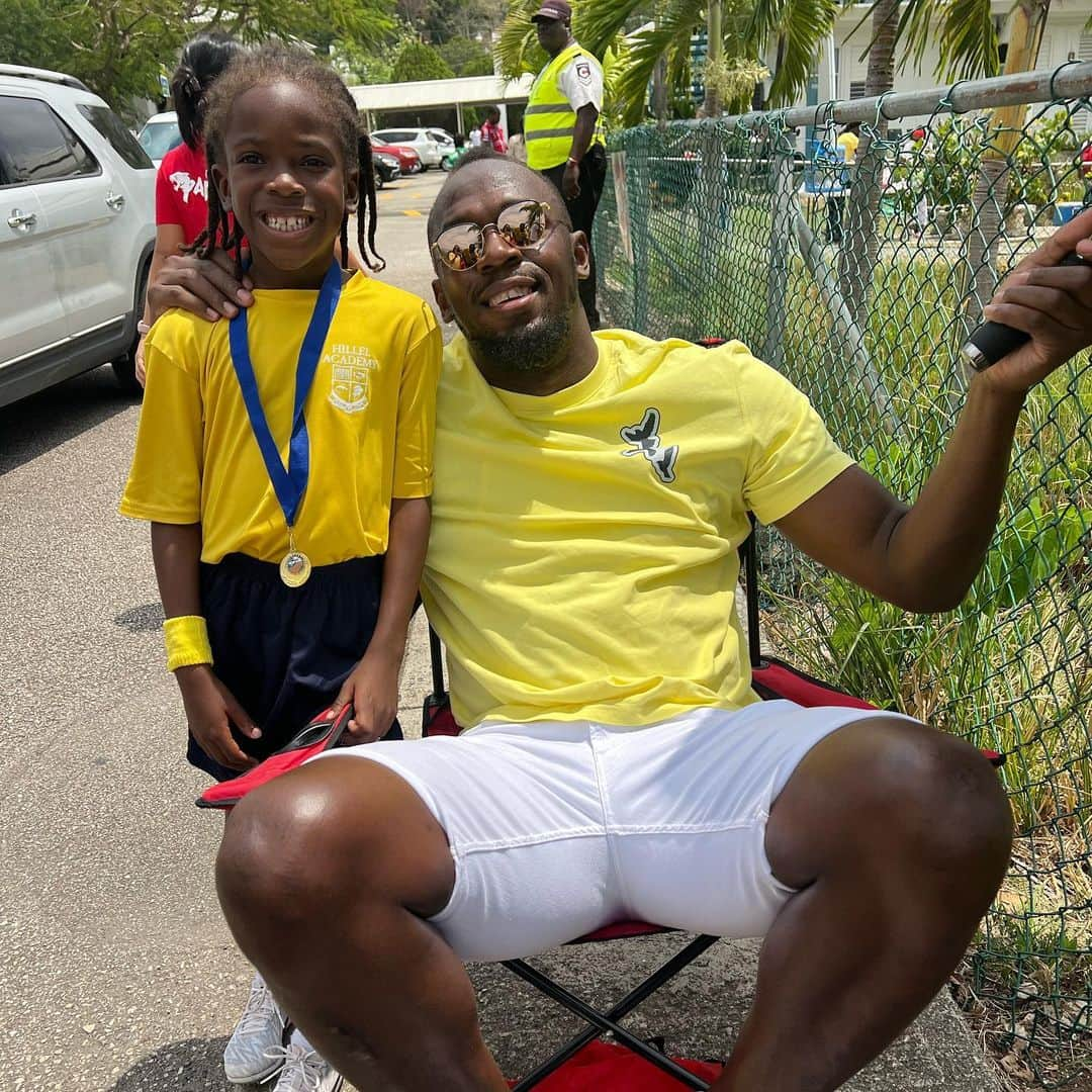 ウサイン・ボルトさんのインスタグラム写真 - (ウサイン・ボルトInstagram)「Champion Boy #sportsday #godson #NJJ 🏆🥇🙌🏿」4月1日 3時30分 - usainbolt