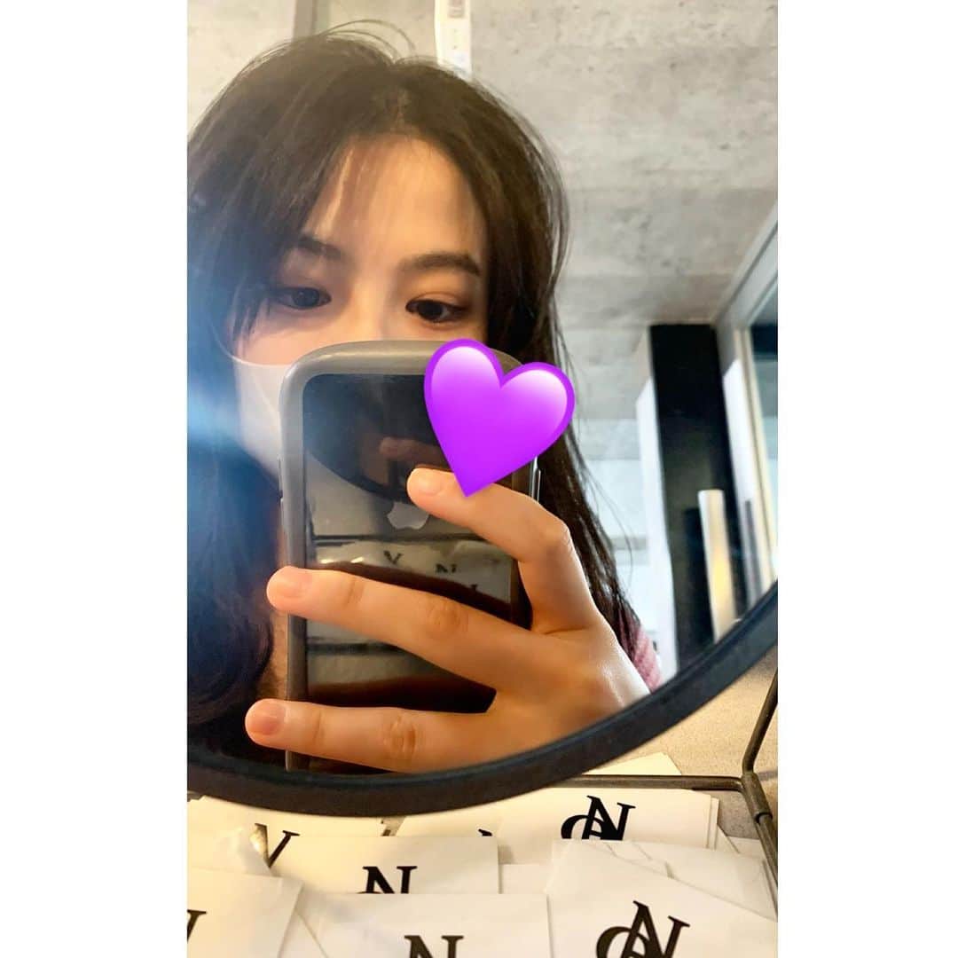 のインスタグラム：「前髪ができました💇‍♀️」