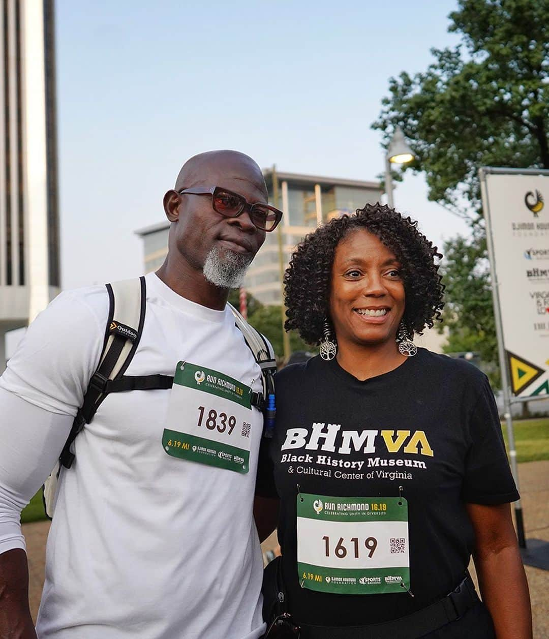 ジャイモン・フンスーさんのインスタグラム写真 - (ジャイモン・フンスーInstagram)「Join me for RUN RICHMOND 16.19 on Sep 30 in Virginia and let’s experience +400 years of a Black history together! My nonprofit, the Djimon Hounsou Foundation, is putting this annual event together in close collaboration with the Black History Museum of Virginia and Sports Backers.」4月1日 7時04分 - djimon_hounsou