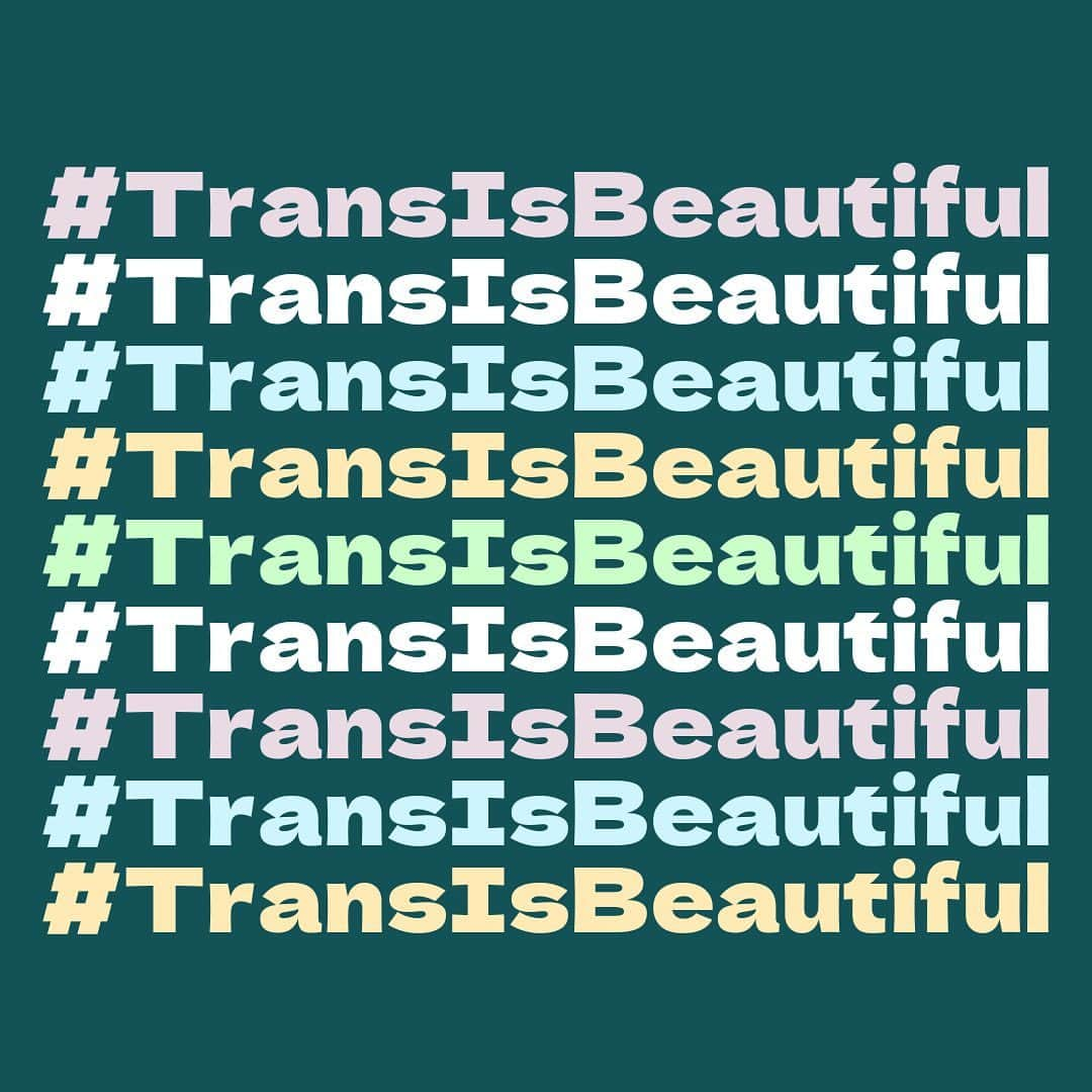 サラ・ポールソンのインスタグラム：「Say it loud and proud: #trans and #nonbinary folks have, and always will, belong everywhere. Happy #TransDayOfVisibility! #SayTrans」