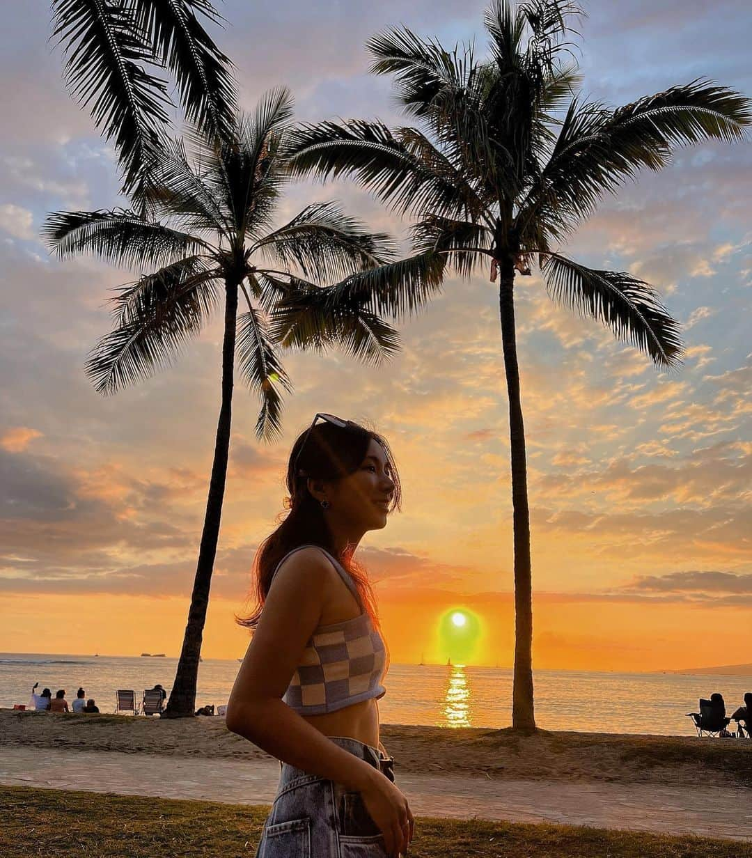 村上瑠美奈さんのインスタグラム写真 - (村上瑠美奈Instagram)「4月スタート🧡  新しい環境や人との出会いが たくさんある月。  自分自身を大切に過ごそうね🌞🌈  #hawaii#waikiki#honolulu#honolulueats #kailuabeach #lanikaibeach #waikikifood #hawaiilife #kakaako#hawaiicafe #kakaakocafe #ハワイ#カイムキ#ハワイグルメ #ホノルルグルメ  #hawaiieats #hawaiibeach#honolulusunset #kapiolanipark #カピオラニ公園」4月1日 7時30分 - ruminamurakami