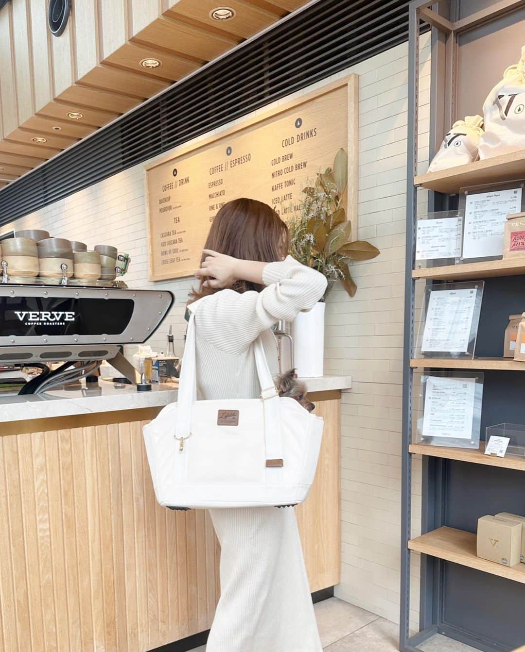 池田沙代のインスタグラム：「ぴのさん用のかばん🐶  🏷️ @lifelike_dog」