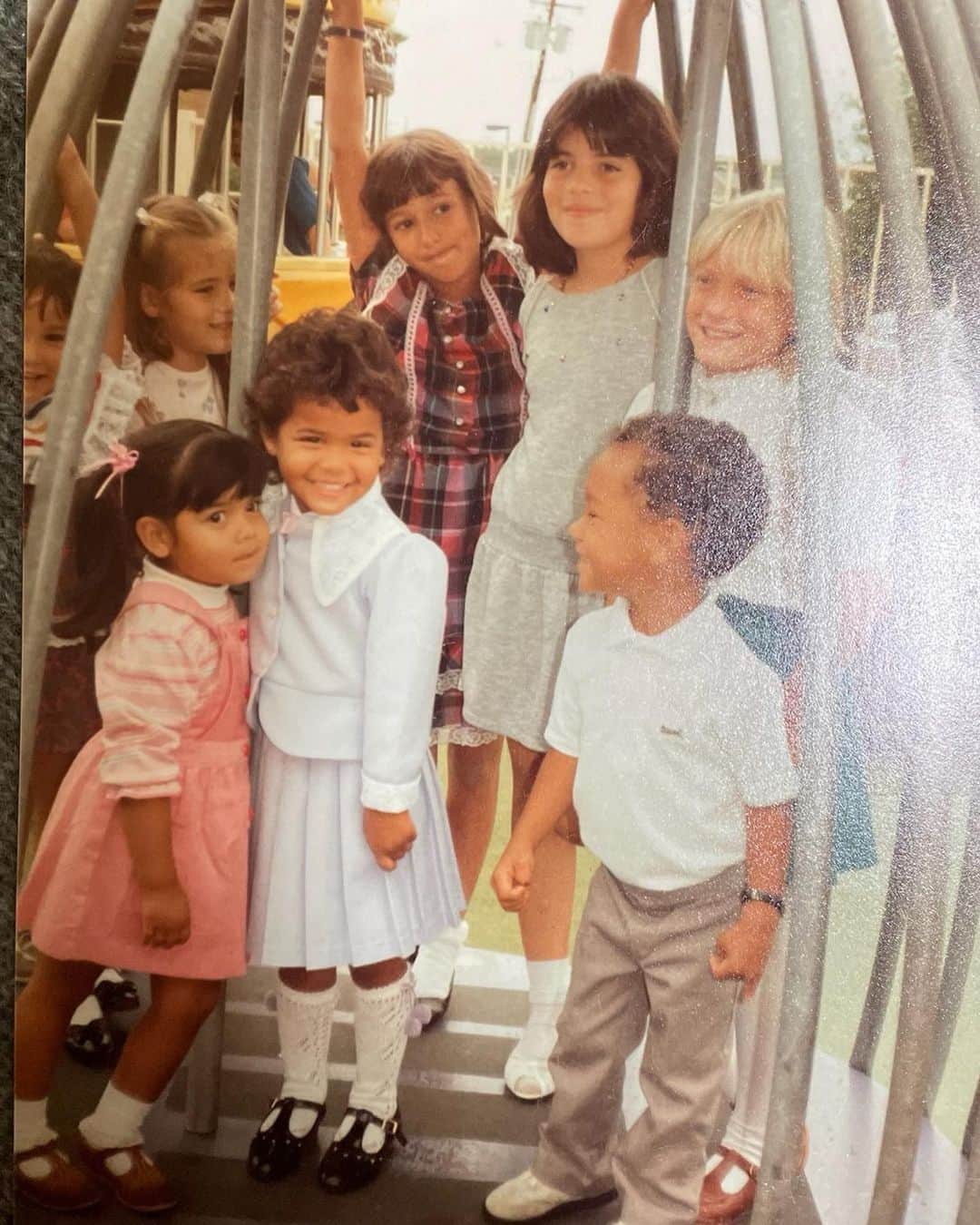 クリスティーナ・ミリアンさんのインスタグラム写真 - (クリスティーナ・ミリアンInstagram)「Funtastic files of my colorful childhood 😋  1. A fluffy haired me with my sister Danielle.. aka Bubu Bear.   2. My grandma made me this dress so on turn my Mom took me to JC Penny to take a pic as gratitude for making the dress. You can’t see my mustache but it’s there.   3. My Cindy Lauper era   4. You weren’t cool until you had a birthday party at McDonalds   5. Roller girl at Andrews Airforce base   6. At the air show. Andrews Airforce Base. In front of our house had the best view.  7. Walk the catwalk at John Casablanca. I thought I was living the dream!   8. Waldorf MD w/ my sisters in front of our townhouse at Oakwood Neighborhood. We always matched. In Jessica McClintoc. Mom’s gardens were always epic. 1st day of school.   9. Once again another great outfit Mom dressed me in. I miss this hairstyle. How did my hair get so curly though?!   10. Always goofy. Need to go back to this. Boxing was a definite passion of mine.」4月1日 10時22分 - christinamilian