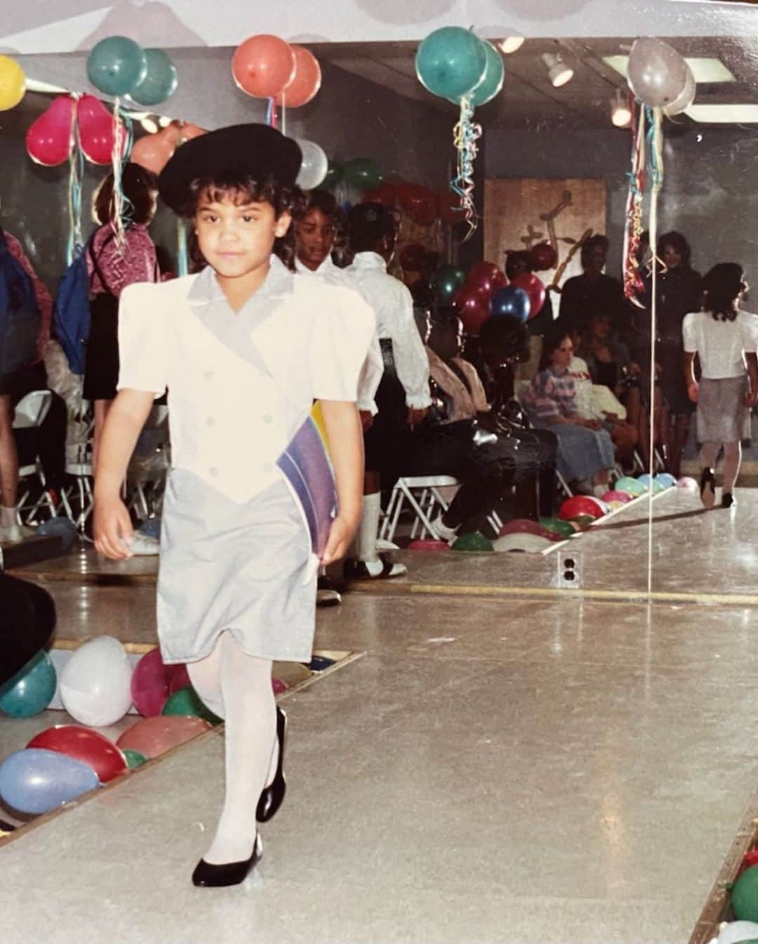 クリスティーナ・ミリアンさんのインスタグラム写真 - (クリスティーナ・ミリアンInstagram)「Funtastic files of my colorful childhood 😋  1. A fluffy haired me with my sister Danielle.. aka Bubu Bear.   2. My grandma made me this dress so on turn my Mom took me to JC Penny to take a pic as gratitude for making the dress. You can’t see my mustache but it’s there.   3. My Cindy Lauper era   4. You weren’t cool until you had a birthday party at McDonalds   5. Roller girl at Andrews Airforce base   6. At the air show. Andrews Airforce Base. In front of our house had the best view.  7. Walk the catwalk at John Casablanca. I thought I was living the dream!   8. Waldorf MD w/ my sisters in front of our townhouse at Oakwood Neighborhood. We always matched. In Jessica McClintoc. Mom’s gardens were always epic. 1st day of school.   9. Once again another great outfit Mom dressed me in. I miss this hairstyle. How did my hair get so curly though?!   10. Always goofy. Need to go back to this. Boxing was a definite passion of mine.」4月1日 10時22分 - christinamilian