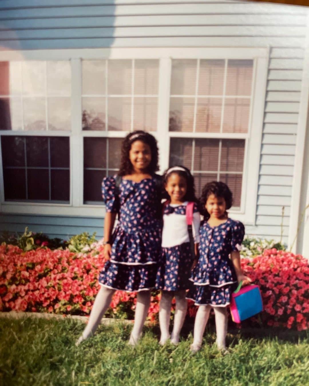 クリスティーナ・ミリアンさんのインスタグラム写真 - (クリスティーナ・ミリアンInstagram)「Funtastic files of my colorful childhood 😋  1. A fluffy haired me with my sister Danielle.. aka Bubu Bear.   2. My grandma made me this dress so on turn my Mom took me to JC Penny to take a pic as gratitude for making the dress. You can’t see my mustache but it’s there.   3. My Cindy Lauper era   4. You weren’t cool until you had a birthday party at McDonalds   5. Roller girl at Andrews Airforce base   6. At the air show. Andrews Airforce Base. In front of our house had the best view.  7. Walk the catwalk at John Casablanca. I thought I was living the dream!   8. Waldorf MD w/ my sisters in front of our townhouse at Oakwood Neighborhood. We always matched. In Jessica McClintoc. Mom’s gardens were always epic. 1st day of school.   9. Once again another great outfit Mom dressed me in. I miss this hairstyle. How did my hair get so curly though?!   10. Always goofy. Need to go back to this. Boxing was a definite passion of mine.」4月1日 10時22分 - christinamilian
