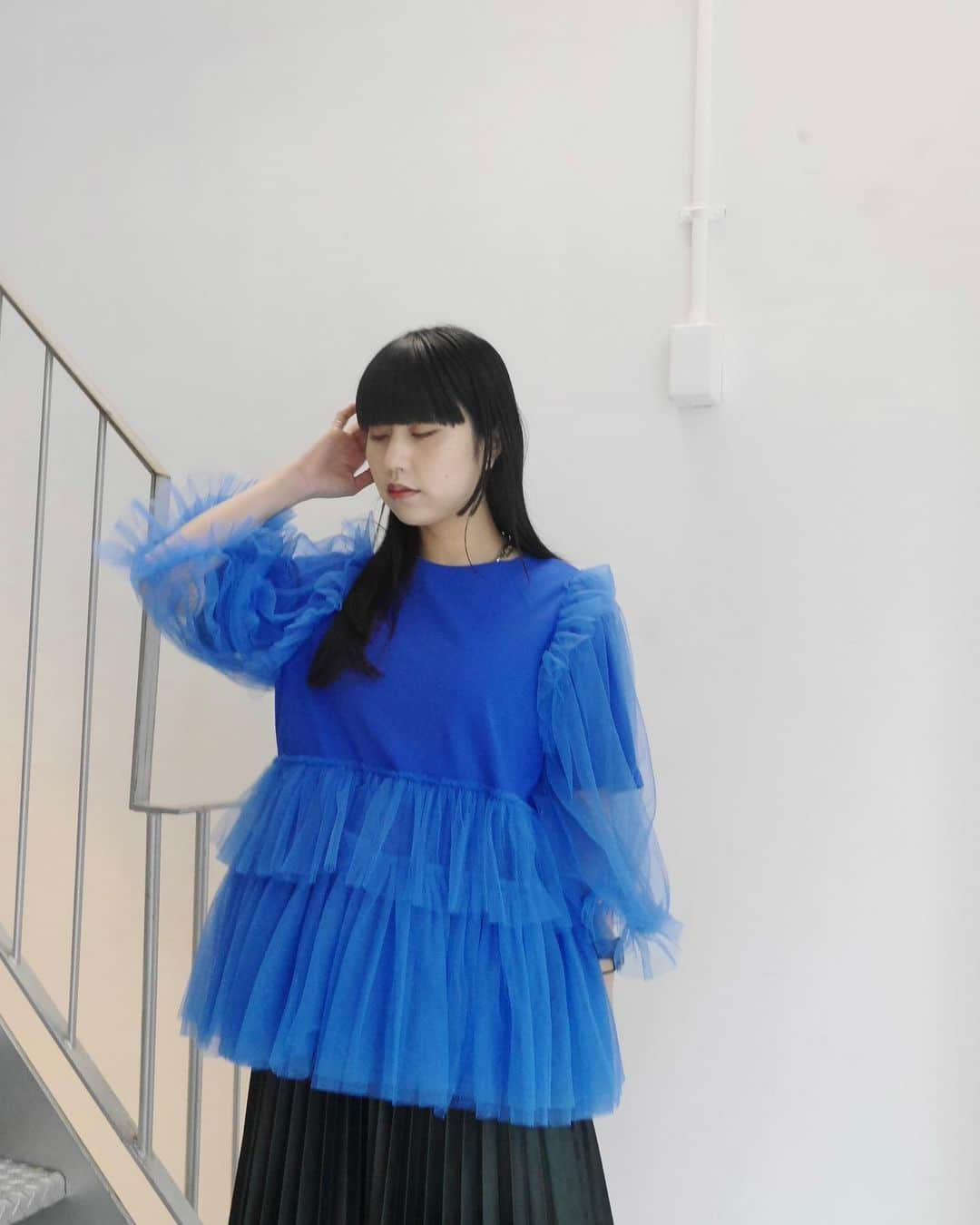 MIDWEST TOKYO WOMENさんのインスタグラム写真 - (MIDWEST TOKYO WOMENInstagram)「@vivianostudio  tulle layered puff sleeve T-shirt color / purple,pink,blue in stock.  #viviano #midwest #midwest_tw #tulle #tulletshirt #selectshop #tokyo #ootd #fashion #ヴィヴィアーノ #セレクトショップ #受注会」4月1日 11時13分 - midwest_tw