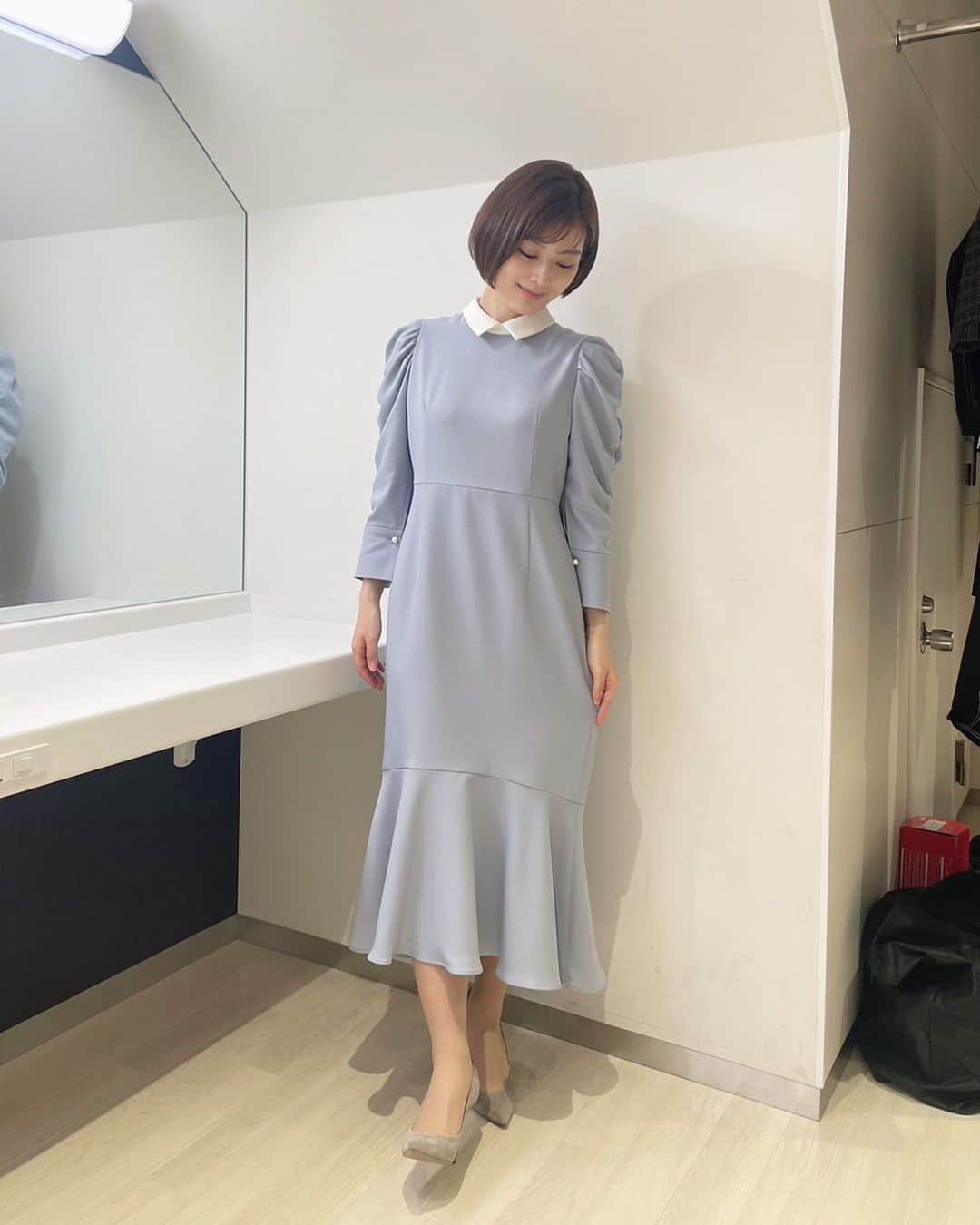 中西悠理さんのインスタグラム写真 - (中西悠理Instagram)「#サンデーモーニング #衣装  3/26… @la_boutique_bonbon_official」4月1日 11時24分 - yuuri.nakanishi