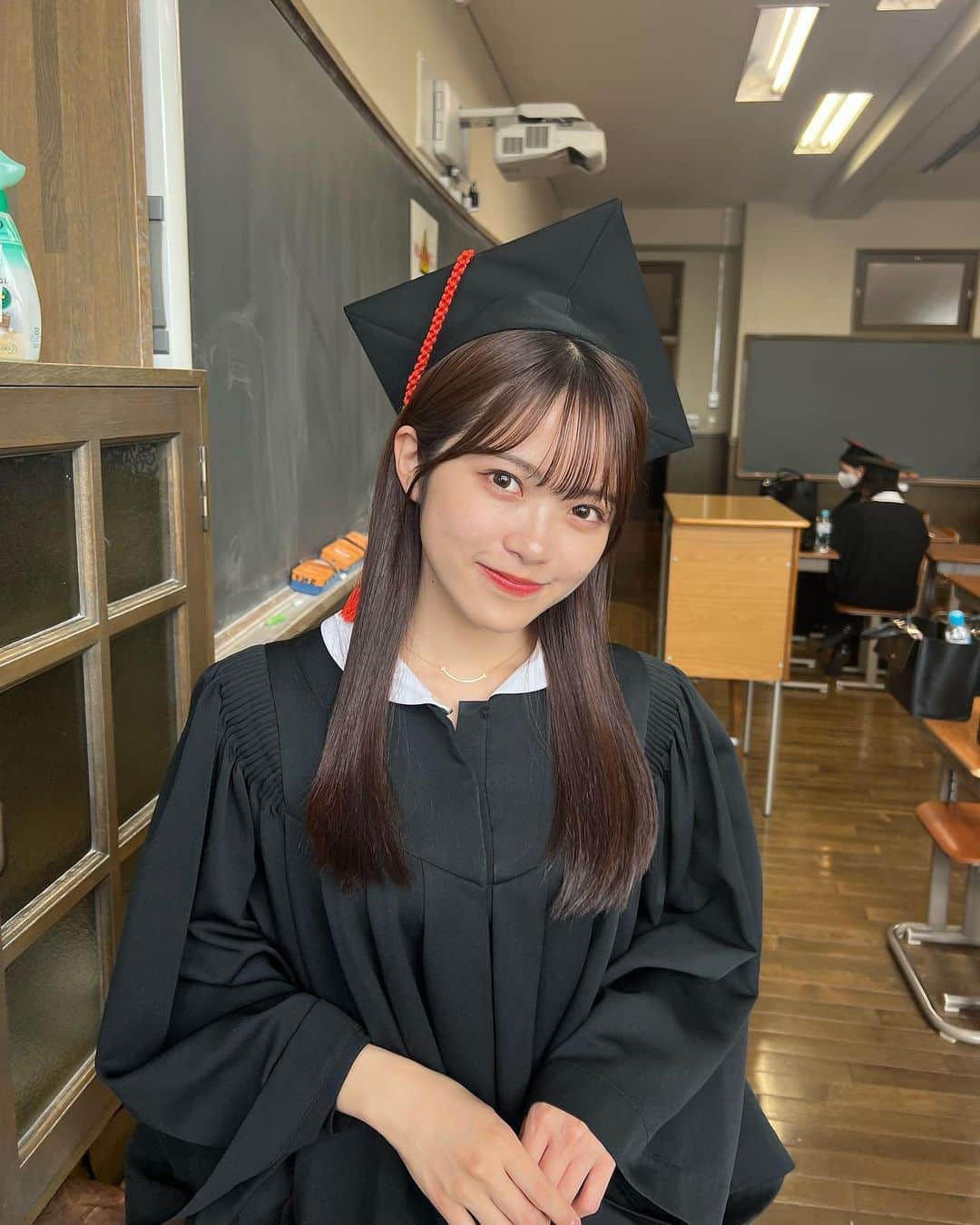 大賀咲希のインスタグラム：「🎓🌸 #大学卒業」