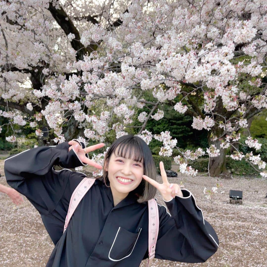 戸奈あゆみのインスタグラム：「新学期！新年度！ はりきっていきましょーー！😆🙌🏻  あ、、あの、そしてどうでもいいんですが、 エイプリルフールは、ヲタクにとっては幸が多いですね、、 工夫を凝らしたコンテンツ出してくださるエンタメ界の皆様、いつもありがとうございます。感謝です。  そんな幸多きエイプリールフールですが、私は嘘はつきません！(ていう嘘かも？なんてね😆)  さぁさぁ、今年度も頑張るぞ～🤜🏻🤛🏻 みんなも良い1年にしよーね💓  #japanesegirl #japanese #girl #photography #portrait  #selfie  #被写体 #自撮り #自撮り女子  #自撮り界隈 #model #写真 #フリーモデル #ポートレート女子 #モデル #撮影モデル #大学院 #大学院生  #新宿御苑 #桜」