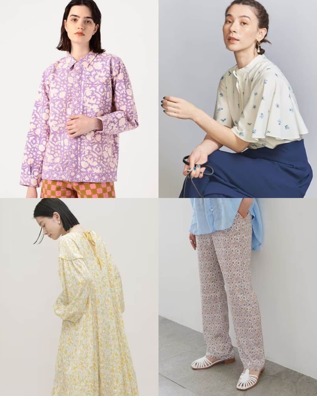 ルミネ公式のインスタグラム：「#weeklyrecommend_ilumine ・ “ボタニカルモチーフで春を満喫” ・ 春に押さえたい柄アイテムといえば、花や植物をモチーフにしたボタニカル柄のもの。小物で取り入れるも良し、全身で柄を合わせるのも良し。組み合わせ次第で広がる今年らしい着こなしを楽しんで。 ・ 【WEEKLY RECOMEND】0330 ・ いますぐ着たいスタイリング＆アイテム特集を毎週更新。詳細はハイライトから。  #lumine #ルミネ #ilumine #アイルミネ #fashion #coordinate #コーデ #ootd #BEAUTYANDYOUTHUNITEDARROWS #ビューティアンドユースユナイテッドアローズ #IENA #イエナ #nanouniverse #ナノユニバース #TOMORROWLAND #トゥモローランド #ファッションコーデ #コーディネート」