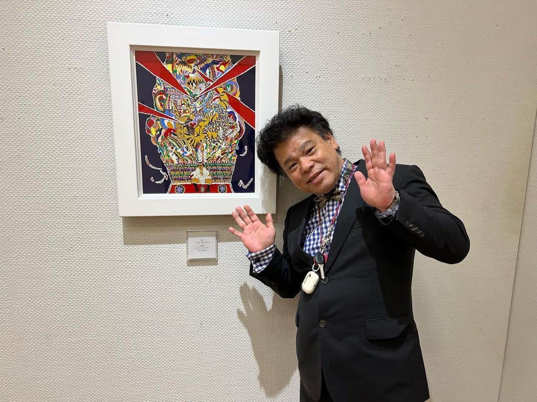 ジミー大西のインスタグラム：「福岡三越で展覧会です❗️ヨロシクお願い致します❗️」