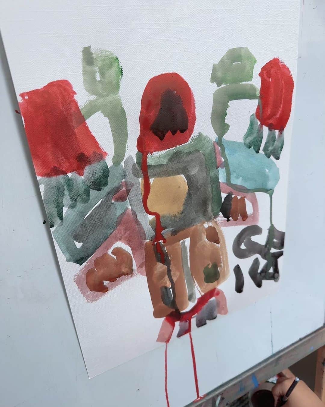 アレクサンダーのインスタグラム：「カゲトラ　中々センスあるぞ #現代アート  #arte」