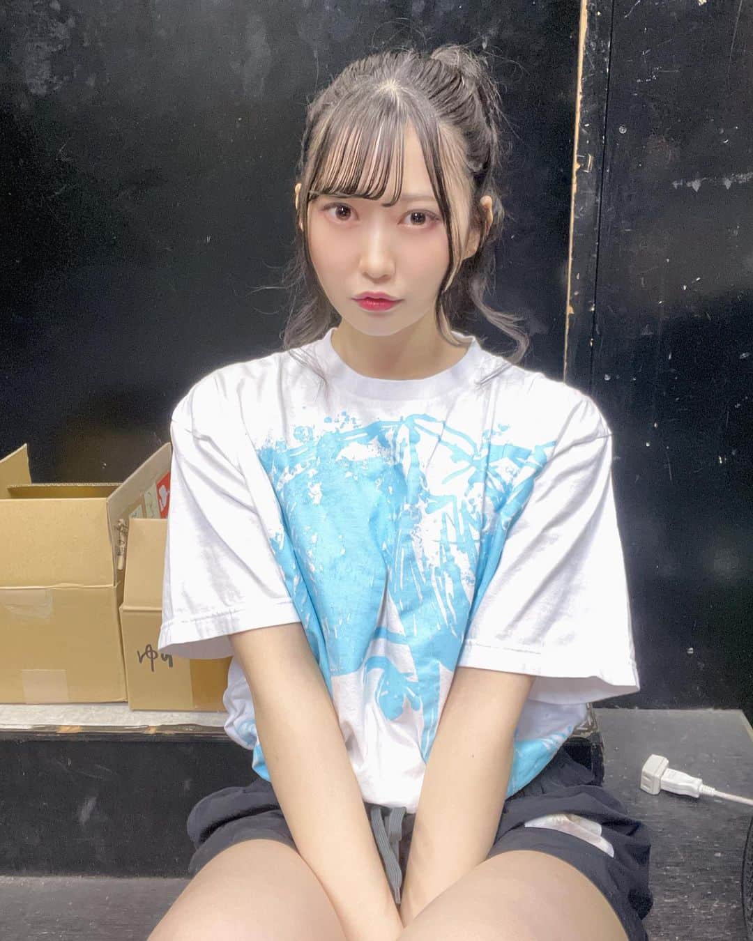 空野青空のインスタグラム：「ポニテ女子でした(✌🏻ˊᵕˋ✌🏻)」