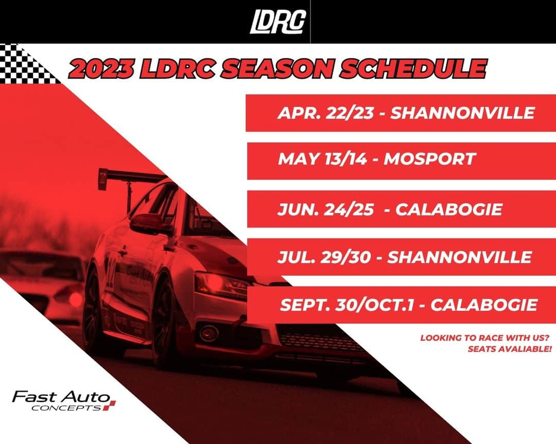 エルビス・ストイコのインスタグラム：「The 2023 Race season is here !! 🏎  The @fastautoconcepts team is excited to be racing in the 2023 @ldracingcanada   LDRC is a cost-effective competitive wheel-to-wheel endurance racing at a variety of the most prestige local tracks.   Whether you’re looking to compete for the championship, Improve Race craft, maximize seat time or just have fun, LDRC is the place for you!   Don’t know where to start? Why not race with us! We have seats available for the LDRC 2023 season.  If you are interested in racing with us or joining our team, Please reach for more info.  fastautoconcepts@gmail.com  Lucky Dog Racing Canada 2023 Schedule April 22/23 - Shannonville May 13/14 - Mosport  June 24/25 - Calabogie July 29/30 - Shannonville  September 30/October 1 - Calabogie  @driveteq.ca @twothautosport @ldracingcanada #luckydogracing #fastcars」