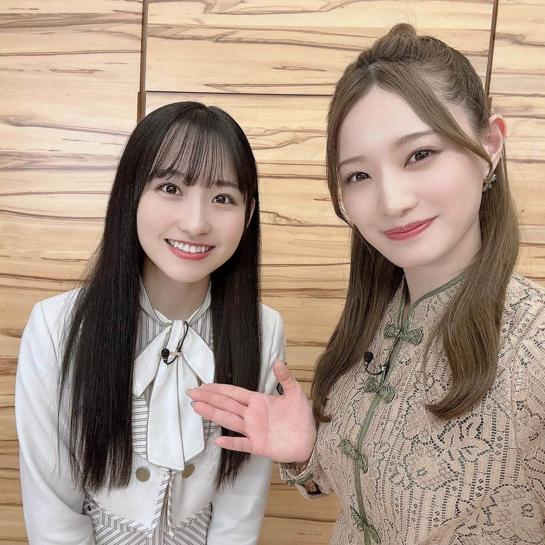 中田花奈さんのインスタグラム写真 - (中田花奈Instagram)「本日1日（土）24時から TBSチャンネル1『かなりんの#トップ目とれるカナ ？』  応援ゲスト #乃木坂46 #一ノ瀬美空 ちゃん  初めましてだったけど 可愛すぎました 可愛い〜しか出てこない 会話にならん  対局ゲストは Mリーグ「TEAM #雷電 」から #瀬戸熊直樹 プロ  #黒沢咲 プロ @kurosawa_saki  #本田朋広 プロ @hondatomohiro10.3   Mリーガーの皆さんとの対局  本当にありがたいですね🙇‍♀️🙇‍♀️  今回も 進行は #三田麻央 さん @kyunmao_m99  解説は #鈴木たろう さん  今週も 是非見てください❤️‍🔥」4月1日 17時11分 - nakadakana_official