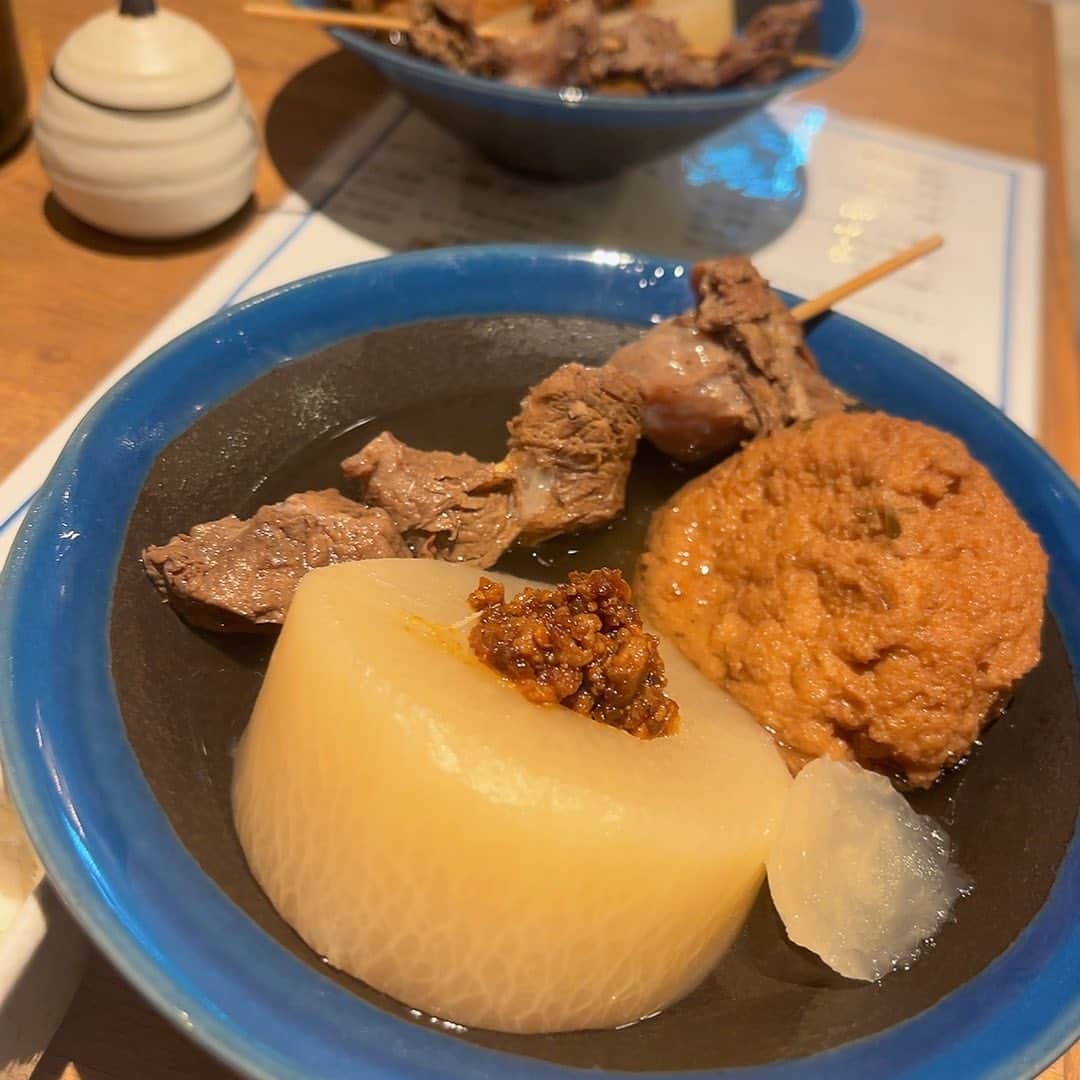 竹本茉莉のインスタグラム：「. 最近食べた美味しいものたち🍢🍙🥪🍩🍝 今月も美味しいものいっぱい食べて生きるぞー！ 長く美味しいものを食べ続けるには何より健康が大事ということで(人間ドックの数値悪すぎた人)健康も意識しながら生きていこうと思います😃」