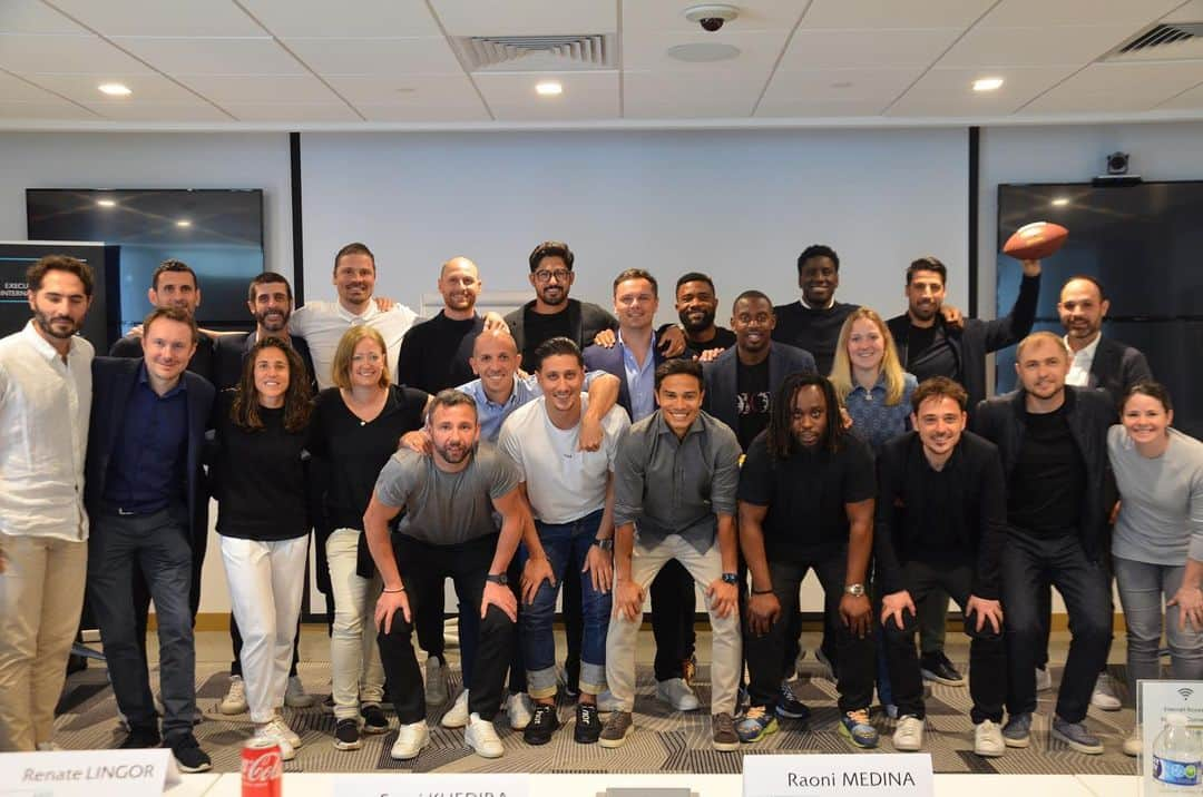 ベネディクト・ヘーヴェデスのインスタグラム：「What a fantastic last week. The final session of @uefa_official ’s MIP 4 in Miami. Topic of the week: North American League and clubs.」