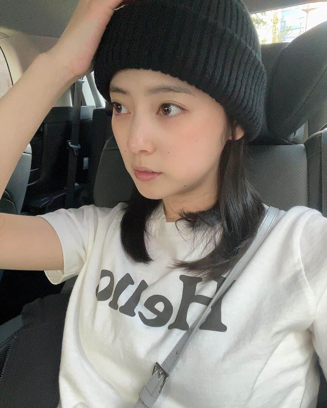 池上紗理依のインスタグラム：「Tシャツかいきーんっ 今日は暖かかった☺️」