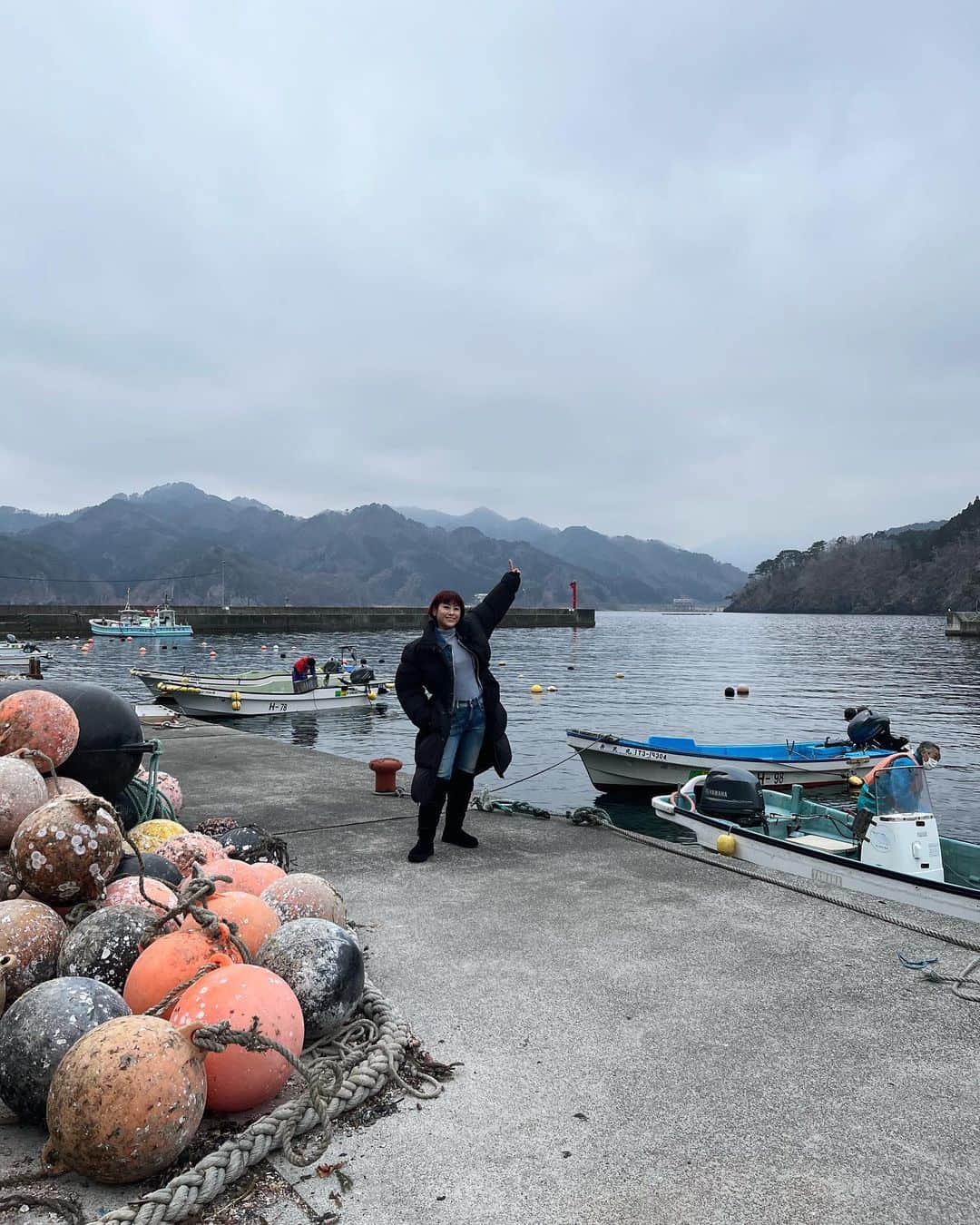 IMALUのインスタグラム：「少し前になりますが...ロケで岩手県 #釜石 に行きました🚄  釜石ラーメン美味しかった🍜」
