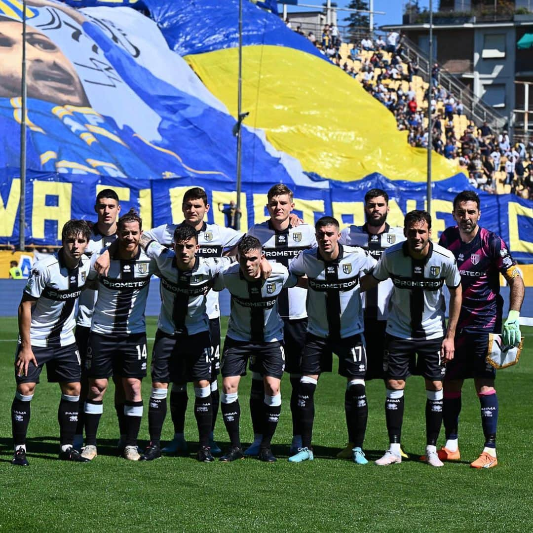 ジャンルイジ・ブッフォンのインスタグラム：「Oggi non avremmo voluto deludervi, nemmeno per scherzo!  #ParmaPalermo」