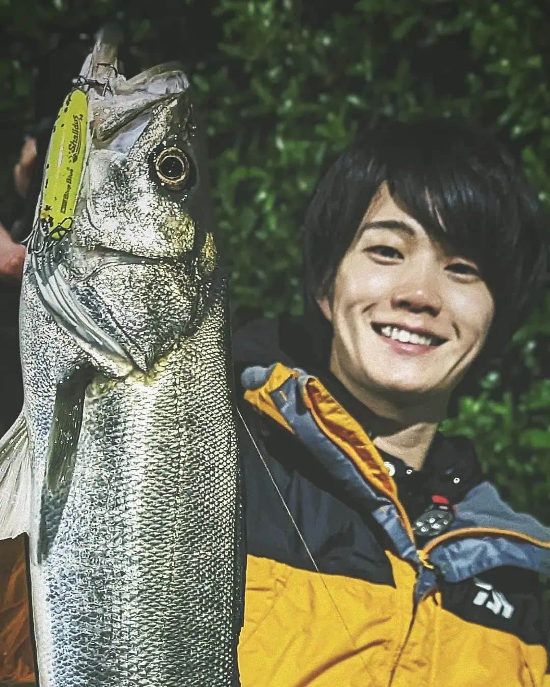 外山将平のインスタグラム：「シャルダスのブレードレスで遠くのヨレを狙い撃ち。🐟　　　　　　　　　　　　　　　　　　　　　　 　　　　　　　　　　　　　　　　　　　　　　　　　 　　　　　　　　　　　　　　　　　　　　　　　　　　　　　　【タックルデータ】　　　　　　　　　　　　　　　　　　　　　　 ［ロッド］BlueBlue　BALBAL99 Jerking Edition　　　　　　　　　　　　　　　　　　　　　　　　 ［リール］DAIWA　18 イグジスト LT4000-CXH　　　　　　　　　　　　　　　　　　　　　　　　　　 ［スプール］STUDIO OCEAN MARK　NO LIMITS 18EX4000SS/S　　　　　　　　　　　　　　 　　　　　　　　　　　　　　　　　　　　　　　　　 　　　　　　　　　　　　　　　　　　　　　　　　　　 #BlueBlue #アングラーズマイスター　　　　　　　　　　　　　　　　　　　　　　　　　　　　　　　 #TOKYO　　　　　　　　　　　　　　　　　　 #STUDIOOCEANMARK #シャルダスしか勝たん　　　　　　　　　　　　　　　　　　　　　　　　　 #シャルダス　　　　　 　　　　　　　　　　　　　　　　　　　 　　　　　　　　　　　　　　　　　　　　　　　　　 　　　　　　　　　　　　　　　　　　　　　  ◆釣りにかかわらず､出たゴミは持ち帰りましょう！ 一人一人の意識で自然は守れます。 釣り場､自然を大切に🐟　　　　　　　　　　　　　　　　  ◆キャスト時は必ず後方確認をして ルアーや針が歩行者､同行者に当たらないようにしましょう。　　　　 　　　　　　　　　　　　　　　　　　　　　　　　　　　　　　 ◆釣り際はライフジャケット着用をお願い致します。　　　　　　　 命を守りましょう！　　　　　　　　　　　　 　　　　　　　　　　　　　　　　　　　　　 ◆YouTube⇩(始めました！チャンネル登録お願いします😊) https://youtube.com/channel/UC07x3DbJCNv_gAFvAjaWQMQ　　　　　　　 　　　　　　　　　　　　　　　　　　　　　  ◆アングラーズ↓🎣 将平(syohei) https://anglers.jp/users/530231 こちらもチェックお願い致します🐟　　　　　　　  ◆Twitter↓ https://mobile.twitter.com/syohei_1108 こちらもフォロー宜しくお願い致します！🙇‍♂　　　　　 　　　　　　　　　　　　　　　　　　　　　　　　　　　　　　　　　　　　　　　　　　　　　　　 　　　　　 　　　　　　　　　　　　　　　　　　　　 　　　　　　　　　　　　　　　　　　　　　　　　　　　　 #今日の外山 #俳優 #外山将平  #釣り好きな人と繋がりたい #釣りスタグラム #シーバス #東京湾奥 #釣りの成長記録 #釣りで人生を豊かに  #fishing #lurefishing #lure #bass #catchandrelease #fish #fishinglife #bigfish #lunker #angling #instafish  #bassfishing #seabass」