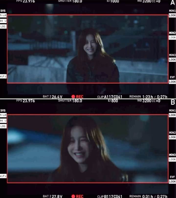 イ・ジアのインスタグラム：「#판도라조작된낙원  #홍태라 🫣😛👻」