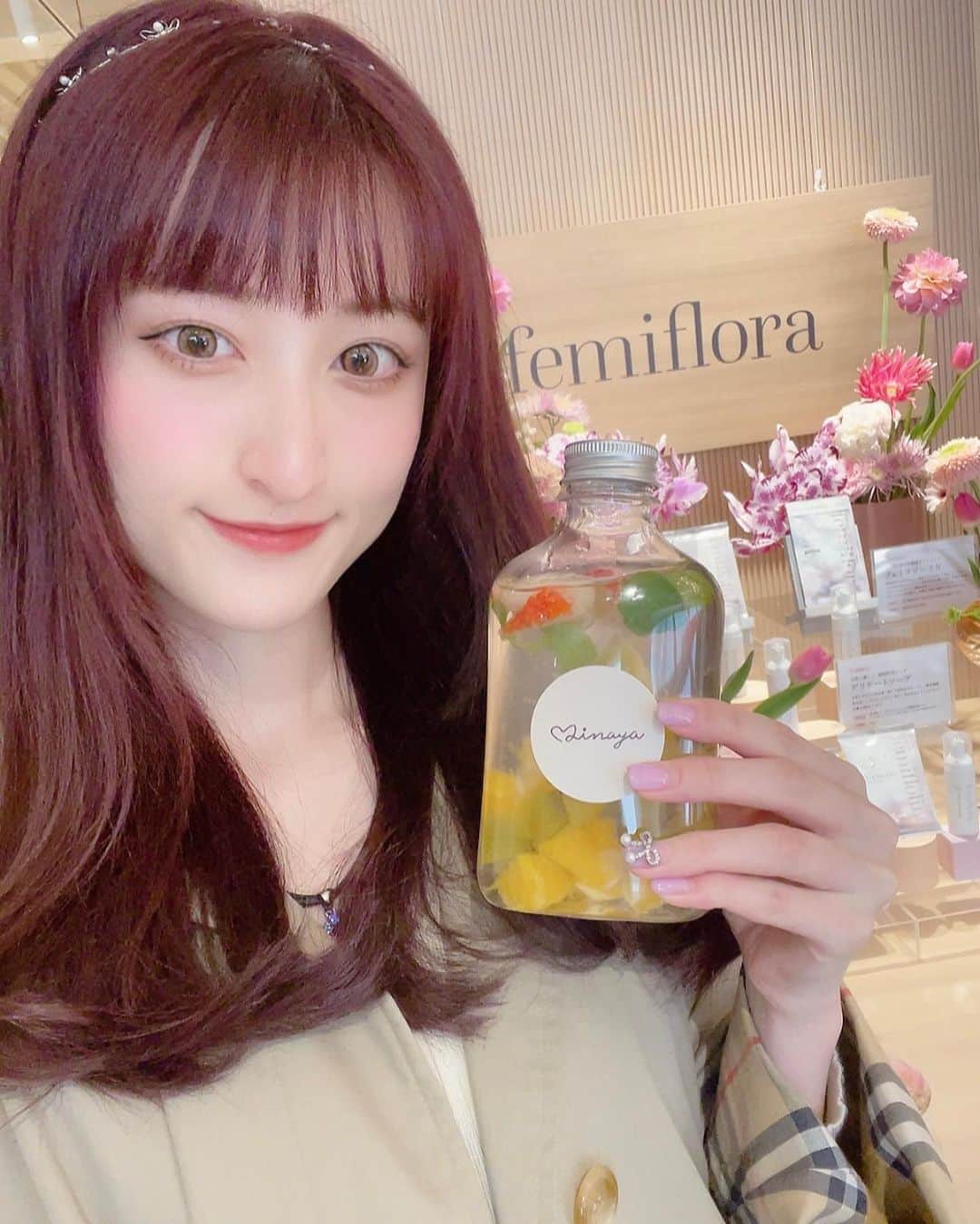 さあやさんのインスタグラム写真 - (さあやInstagram)「. わかもと製薬様の新商品イベントにお招き頂きました✨ バービーさんと、新さんのトークショー、とても勉強になりました🌹 会場もとても可愛くて、頂いたドリンクもフルーティで美味しかった〜🥰 . . .  #フェミフローラ #フェミフローラN #乳酸菌 #わかもと製薬 #フェムテック #フェムケア #強力わかもと#フェミニスト#フェミニン#女性#fyp#カチューシャ#ピンクカラー#ヘアカラー#サロンモデル#インフルエンサー#新商品」4月1日 20時33分 - saya___endo